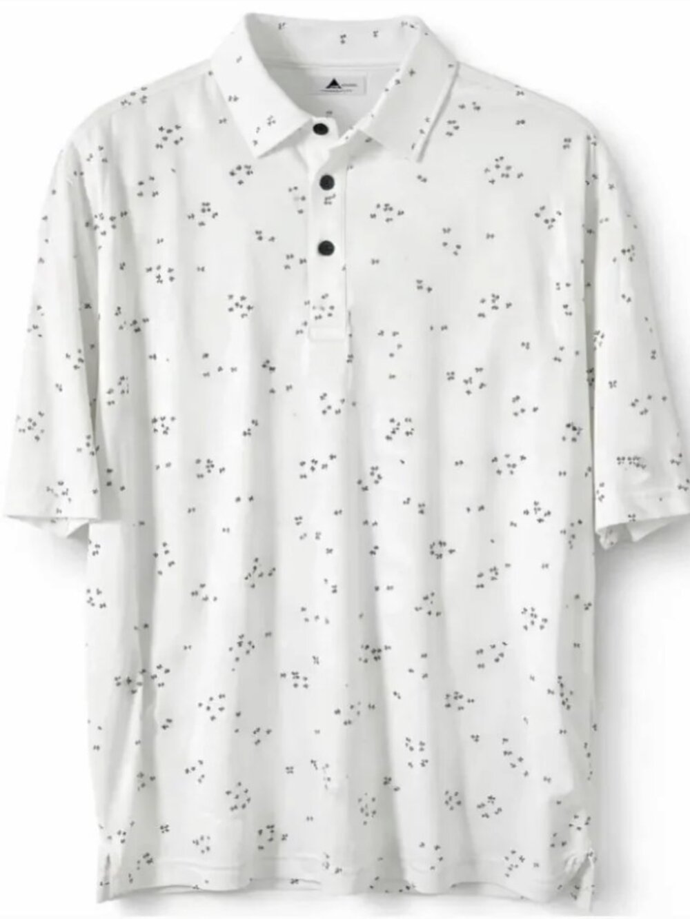 FootJoy White Bird Print Golf Polo Performance Stretch Shirt Mens 2XL